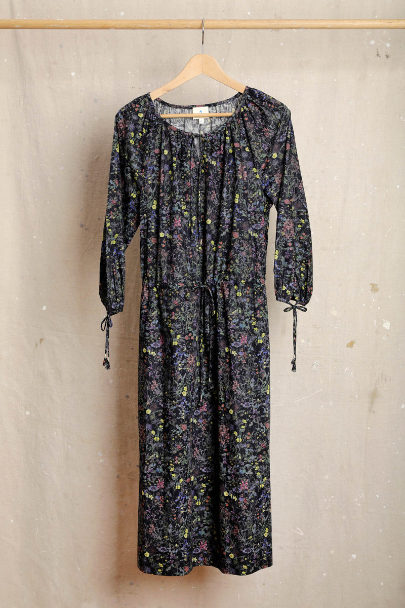 Flora Peasant Dress - Liberty Print Cotton