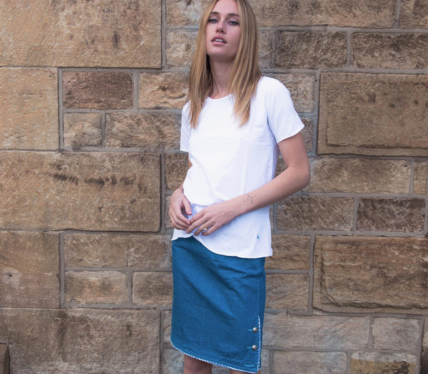 Orleans Contrast Trim Skirt