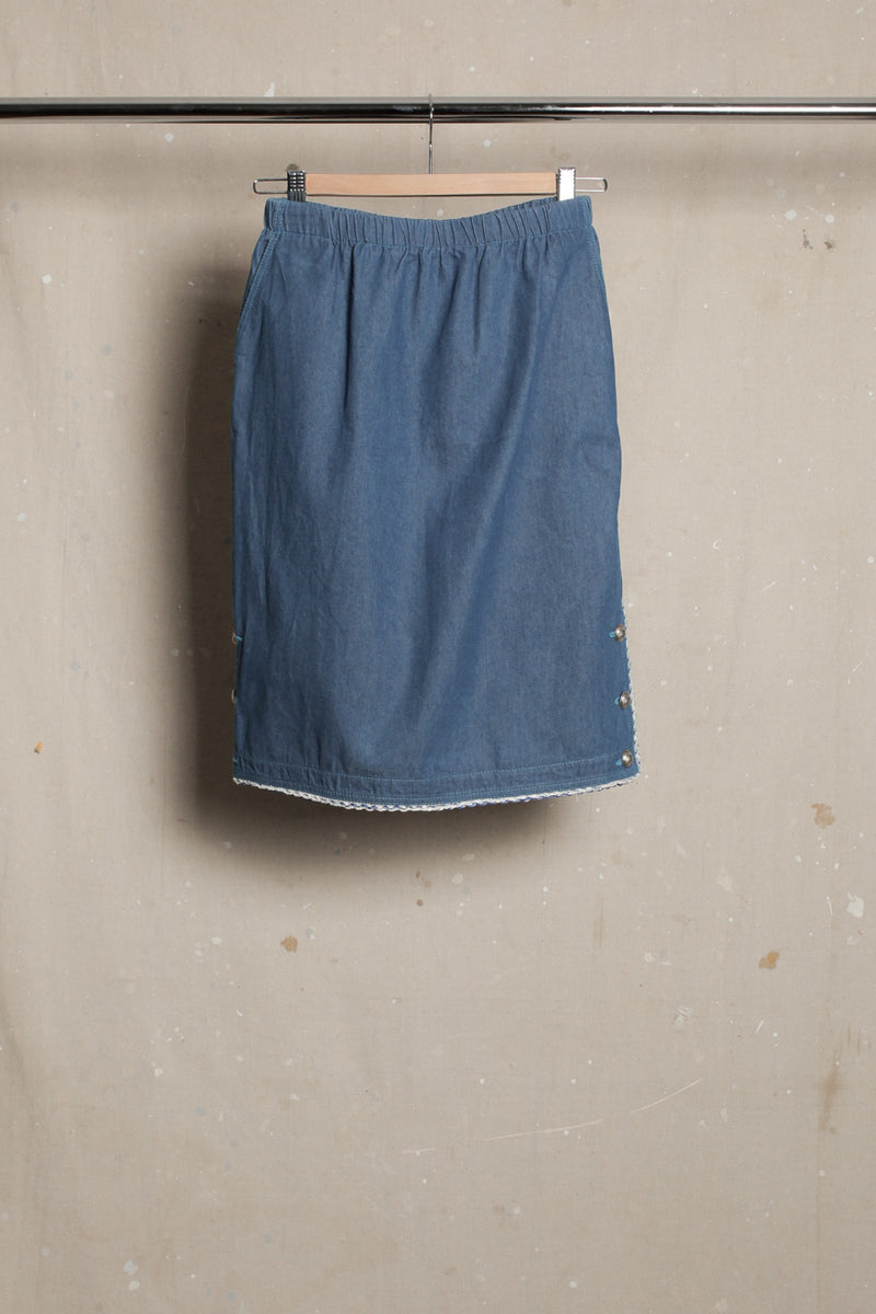 Orleans Contrast Trim Skirt